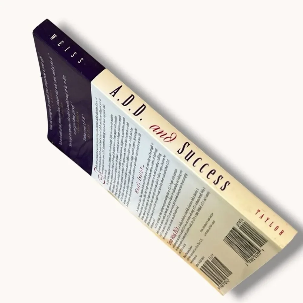 A.D.D. and Success 1998 ADHD Self Help Paperback Lynn Weiss